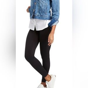 SPANX NWT Look at Me Now Seamless Leggings black XL